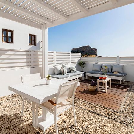 Traditional Lindian Suites Líndos Dış mekan fotoğraf