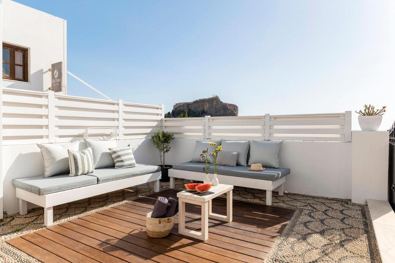 Traditional Lindian Suites Líndos Dış mekan fotoğraf