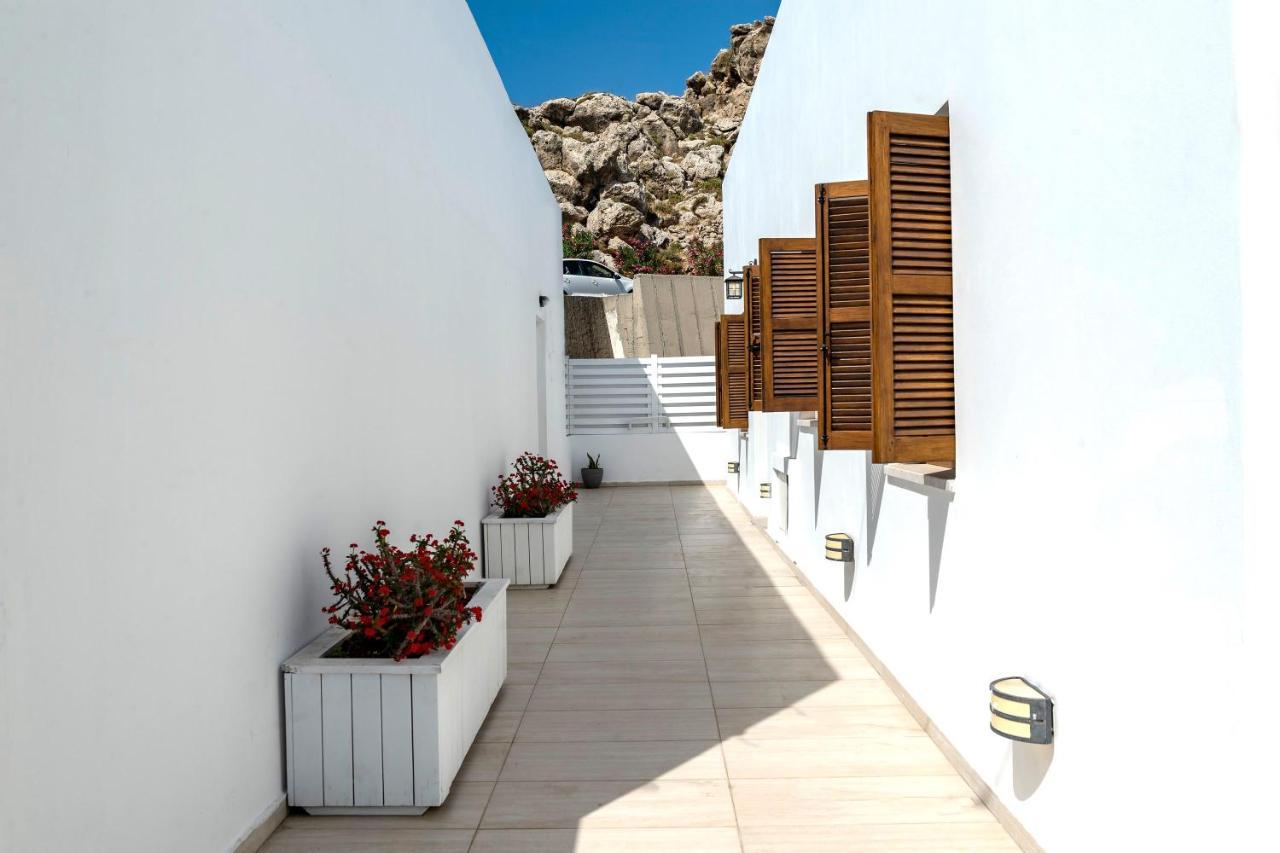 Traditional Lindian Suites Líndos Dış mekan fotoğraf