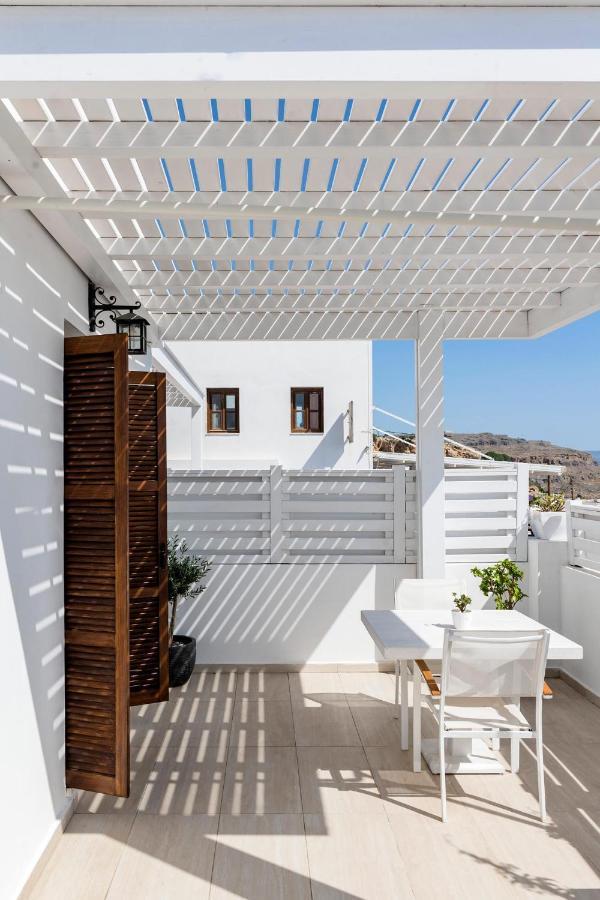 Traditional Lindian Suites Líndos Dış mekan fotoğraf
