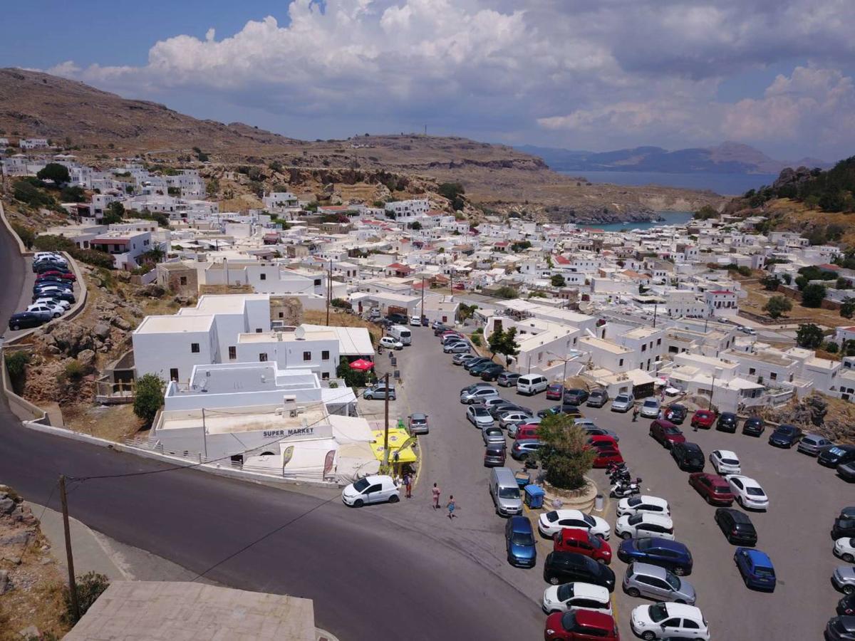 Traditional Lindian Suites Líndos Dış mekan fotoğraf